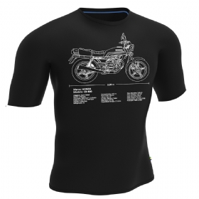 Camiseta ByRacer Motos Técnica CB400