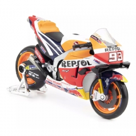 Mini Moto Maisto 1:18 Repsol Honda Team RC213V Marc Marquez #93 MotoGP 2021