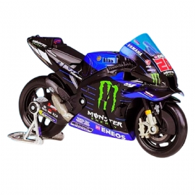 Mini Moto Maisto 1:18 Monster Energy Yamaha YZR-M1 Fábio Quartararo #20 MotoGP 2021