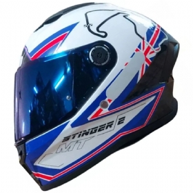 Capacete MT Stinger 2 Grand Prix Inglaterra