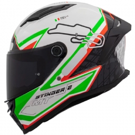 Capacete MT Stinger 2 Grand Prix A0 Itália